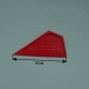 Amplus - Folie OkienneRakiel czerwony 15 cm